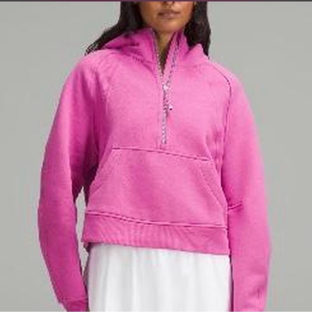 Lululemon scuba oversized half-zip up hoodie